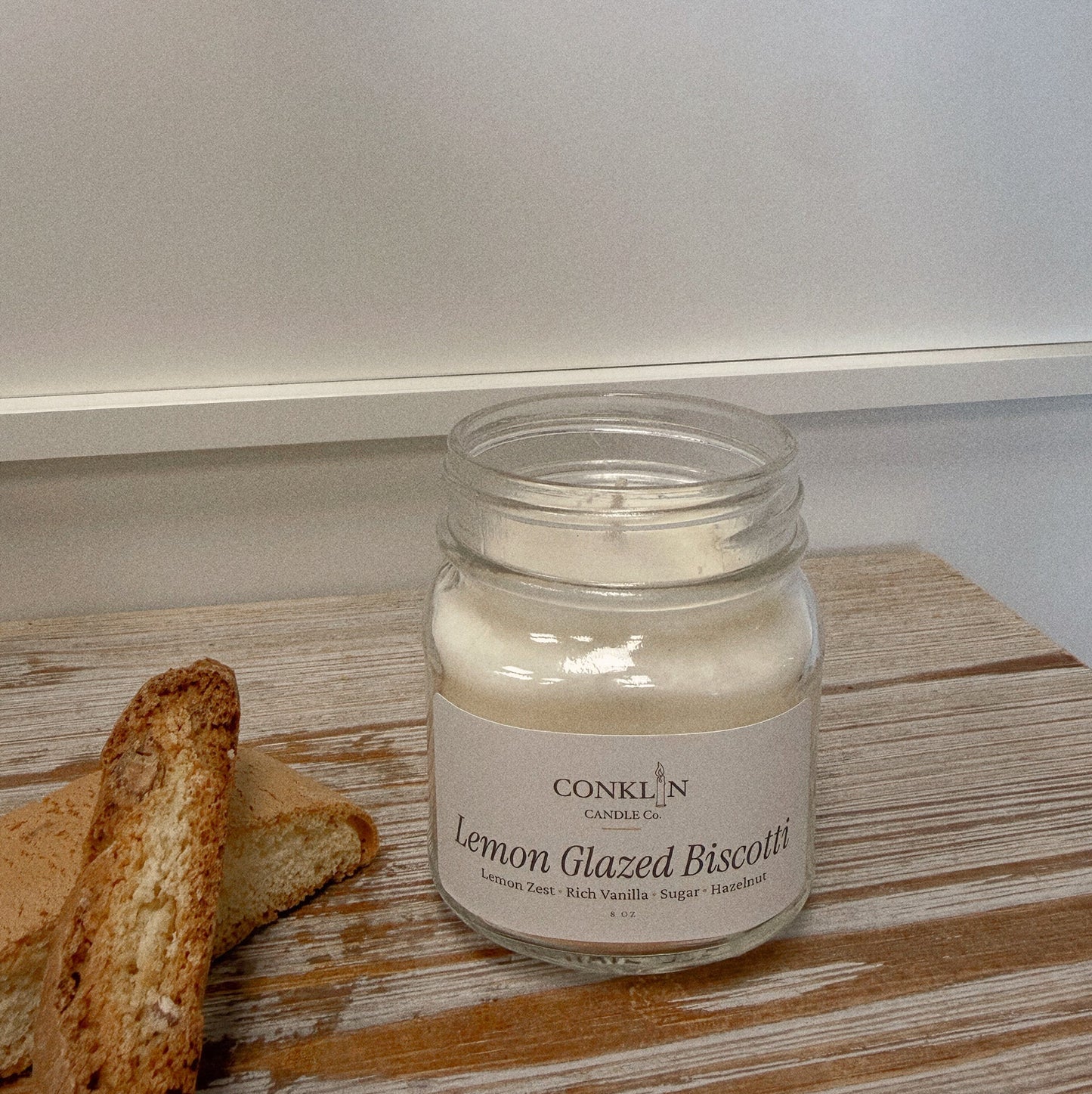Lemon Glazed Biscotti - 8oz
