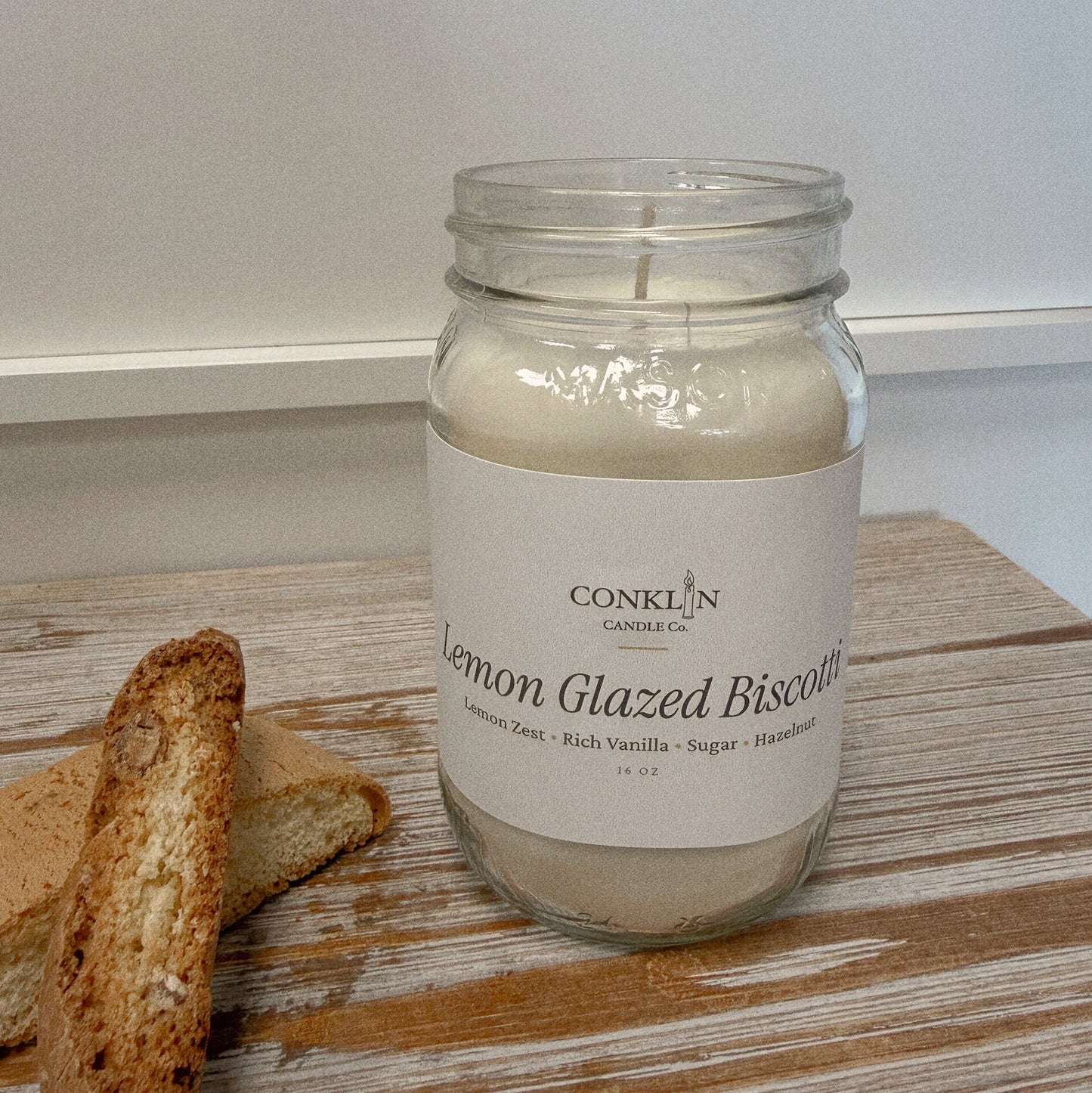 Lemon Glazed Biscotti - 16oz
