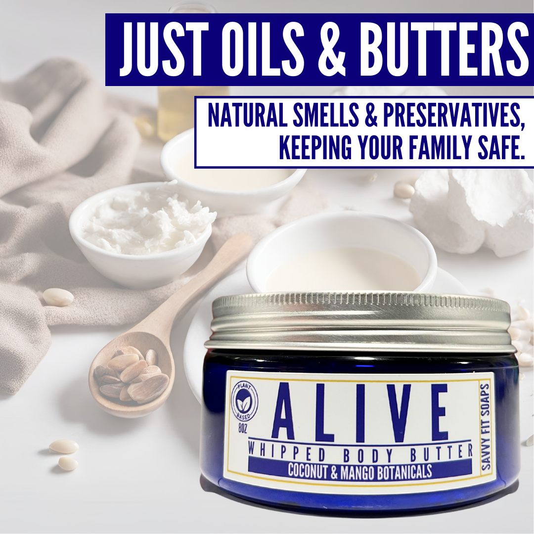 (3-Pack) ALIVE Whipped Body Butter - Mango & Coconut Bliss