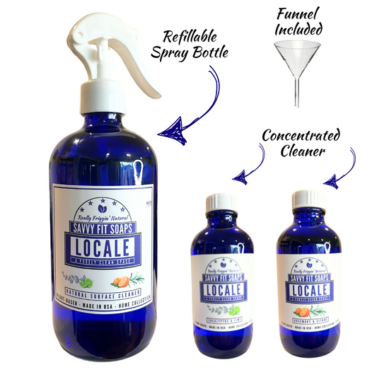 LOCALE: Safe & Clean Surface Cleaner Kit Powered by E